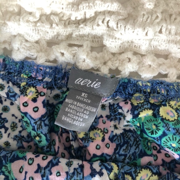 AERIE Floral Print Shorts - Picture 4 of 4